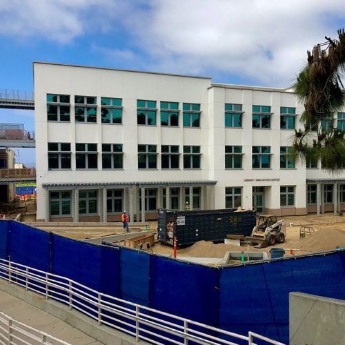 New Point Loma High classroom building nears completion