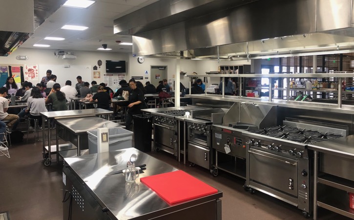 San Diego Unified School District - Hoover High CTE School Culinary Arts kitchen 3