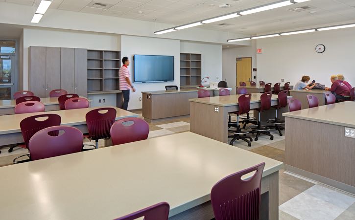 San Diego Unified School District - Point Loma High School Whole Site Modernization classroom