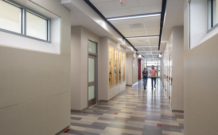San Diego Unified School District - Point Loma High School Whole Site Modernization hallway