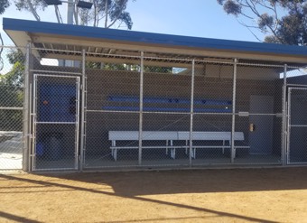 San Diego Unified School District - Correia Middle School Sports Complex Gallery dugout