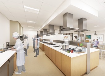 San Diego Unified School District - Hoover High Cte School Culinary Arts Gallery - kitchen