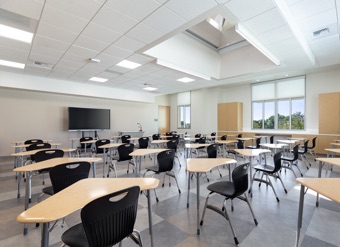 San Diego Unified School District - Hoover High School New Theater & Classroom Building - front view 2
