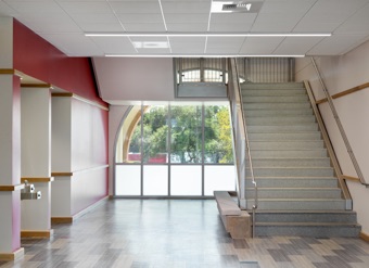 San Diego Unified School District - Hoover High School New Theater & Classroom Building - angle
